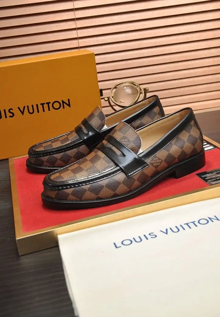 hype LV Leather Shoes