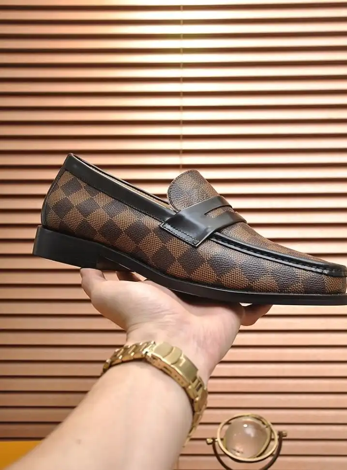 hype LV Leather Shoes