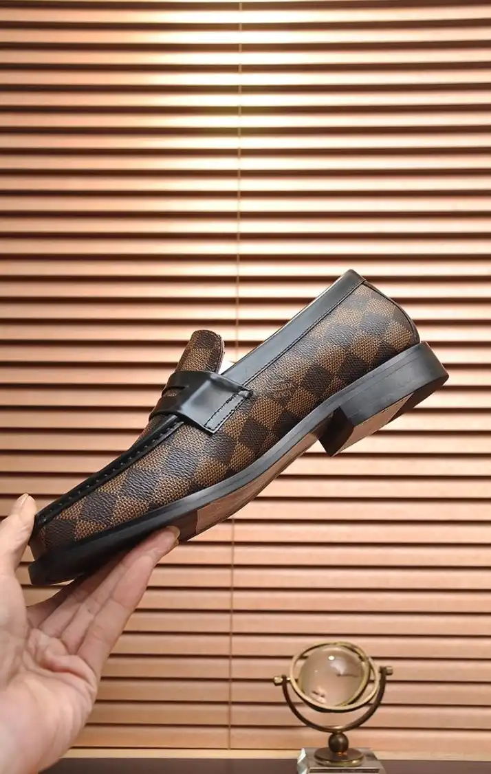 hype LV Leather Shoes