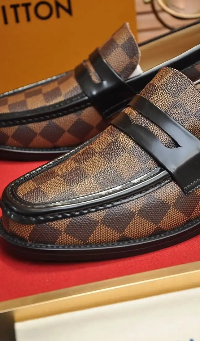 hype LV Leather Shoes