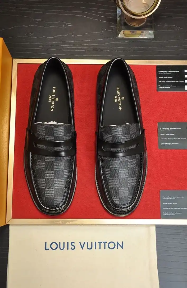 hype LV Leather Shoes