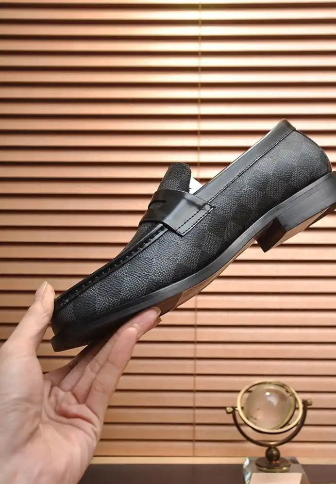 hype LV Leather Shoes