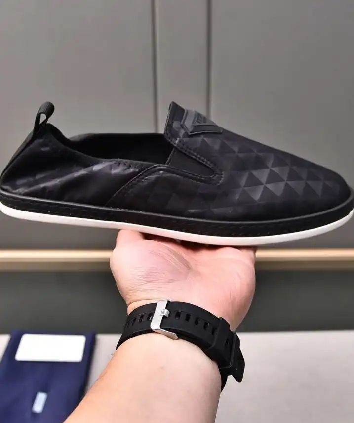 hype Prada Leather Shoes