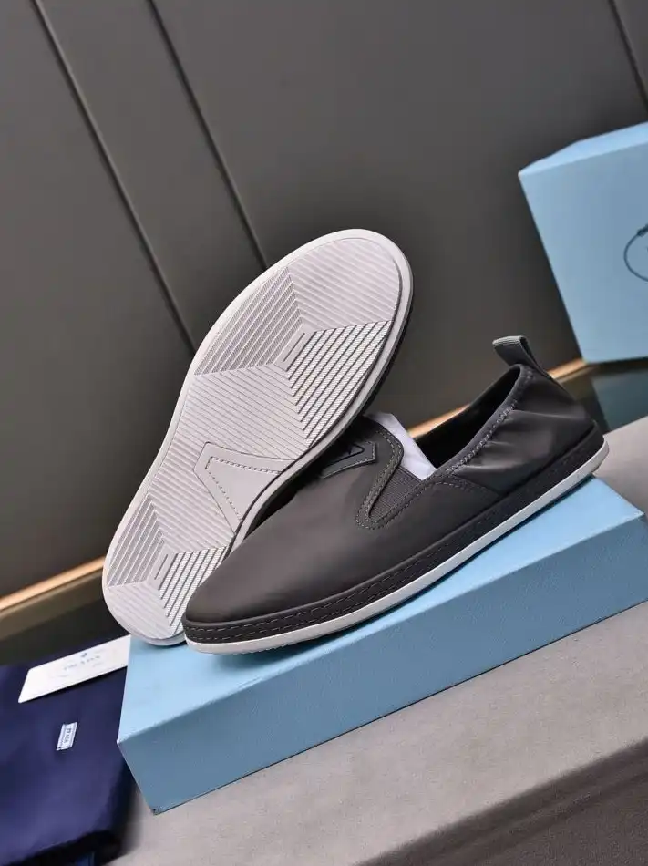 hype Prada Leather Shoes