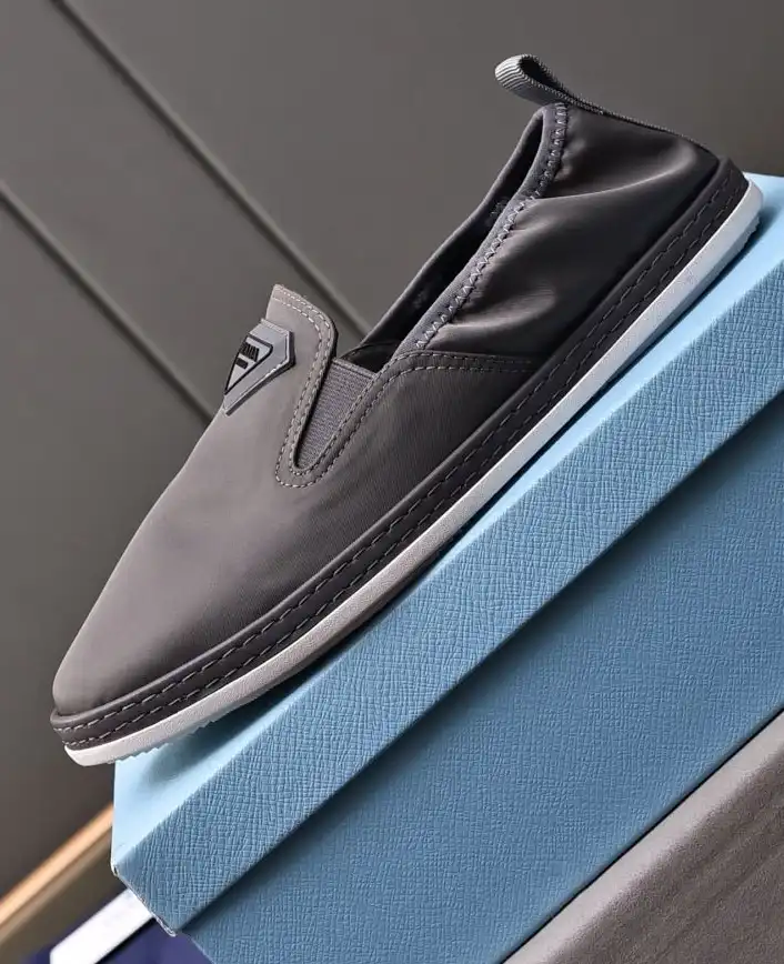 hype Prada Leather Shoes