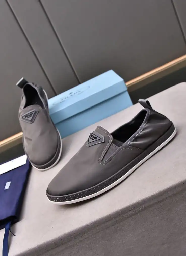 hype Prada Leather Shoes