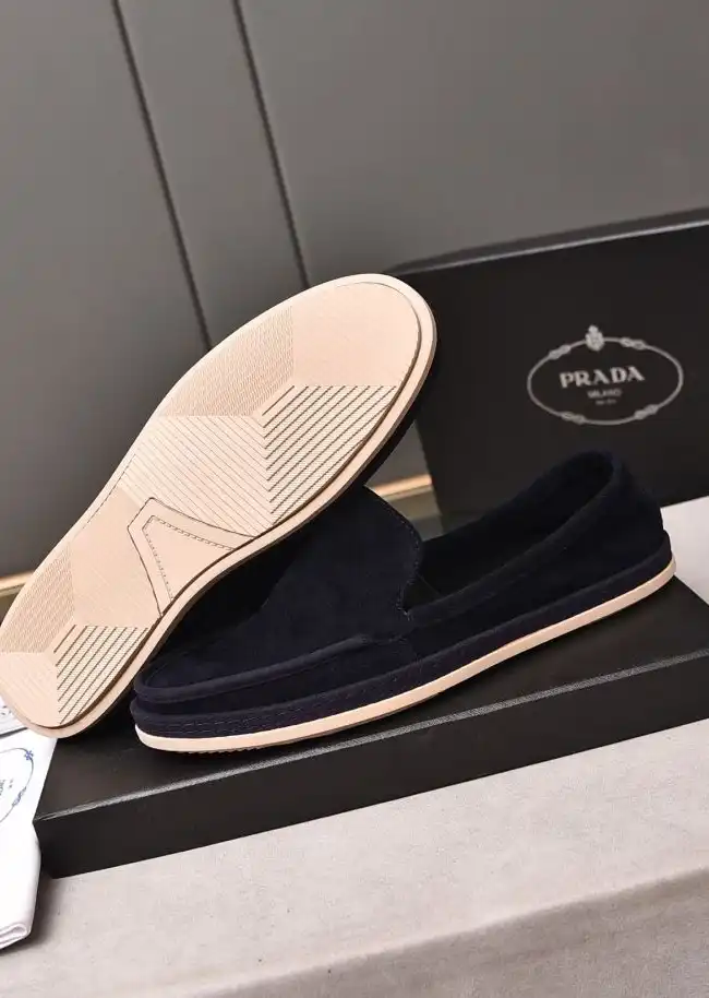 hype Prada Leather Shoes