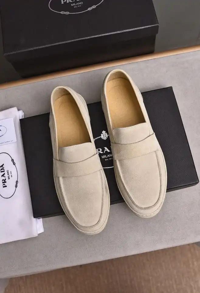 hype Prada Leather Shoes