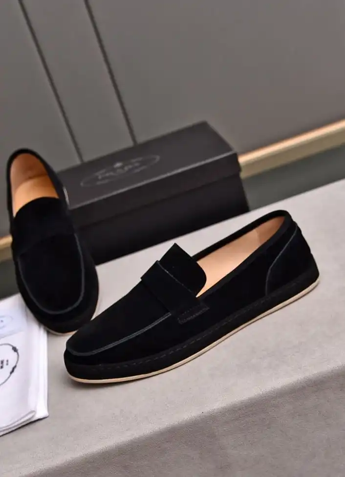 hype Prada Leather Shoes