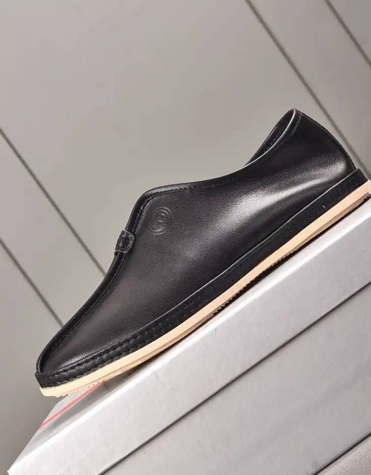 hype Prada Leather Shoes