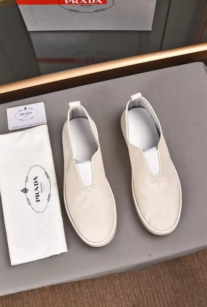 hype Prada Leather Shoes