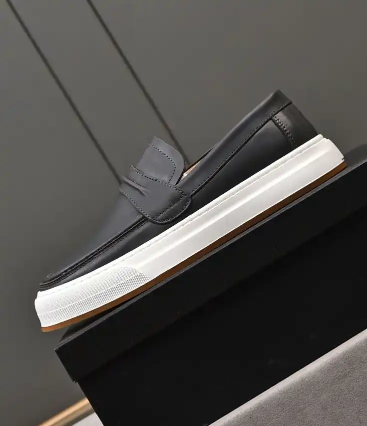 hype Prada Leather Shoes