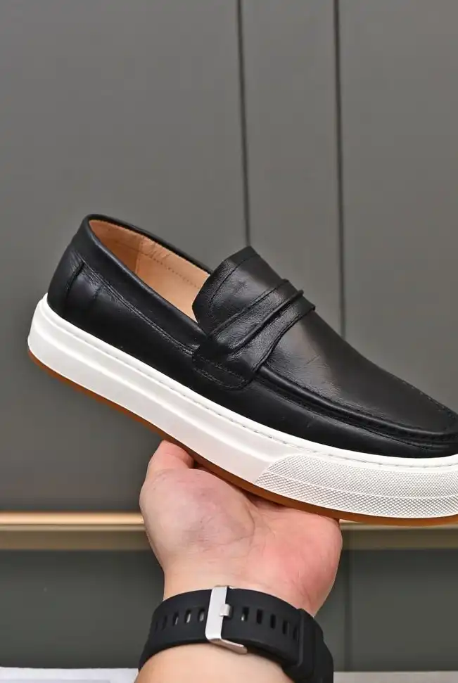 hype Prada Leather Shoes