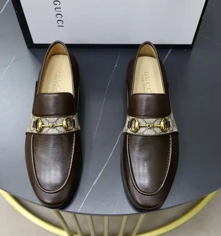 hype Gucci Leather Shoes