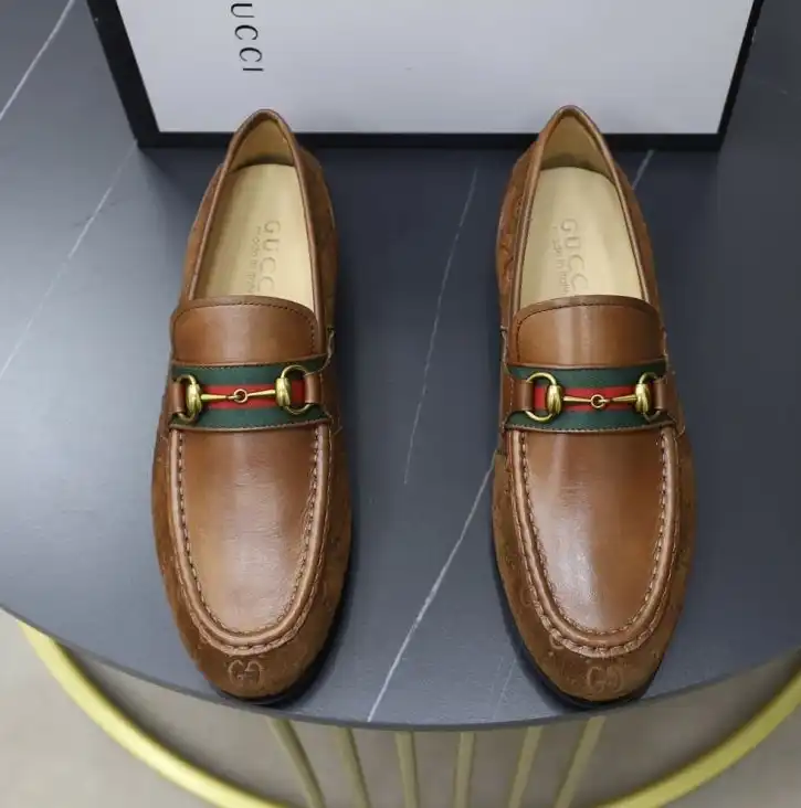 hype Gucci Leather Shoes