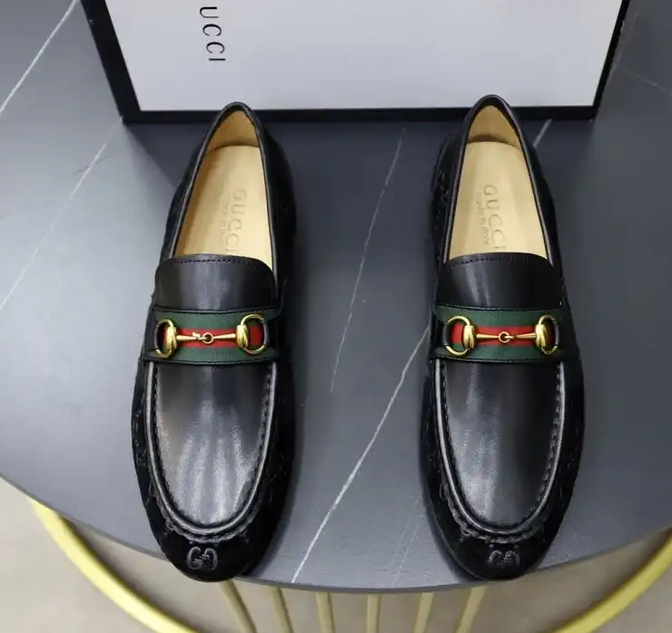 hype Gucci Leather Shoes