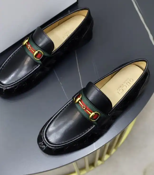 hype Gucci Leather Shoes