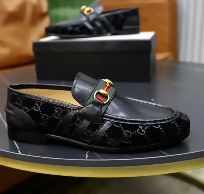 hype Gucci Leather Shoes