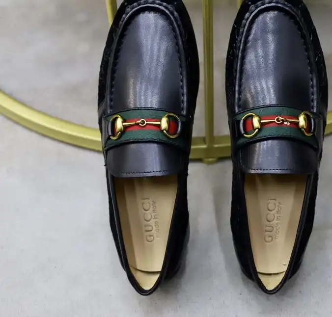 hype Gucci Leather Shoes