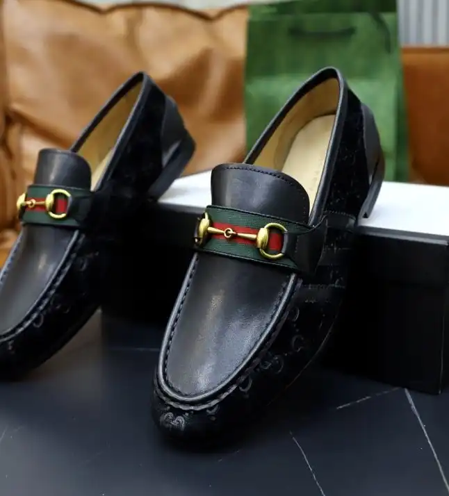 hype Gucci Leather Shoes