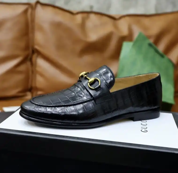 hype Gucci Leather Shoes