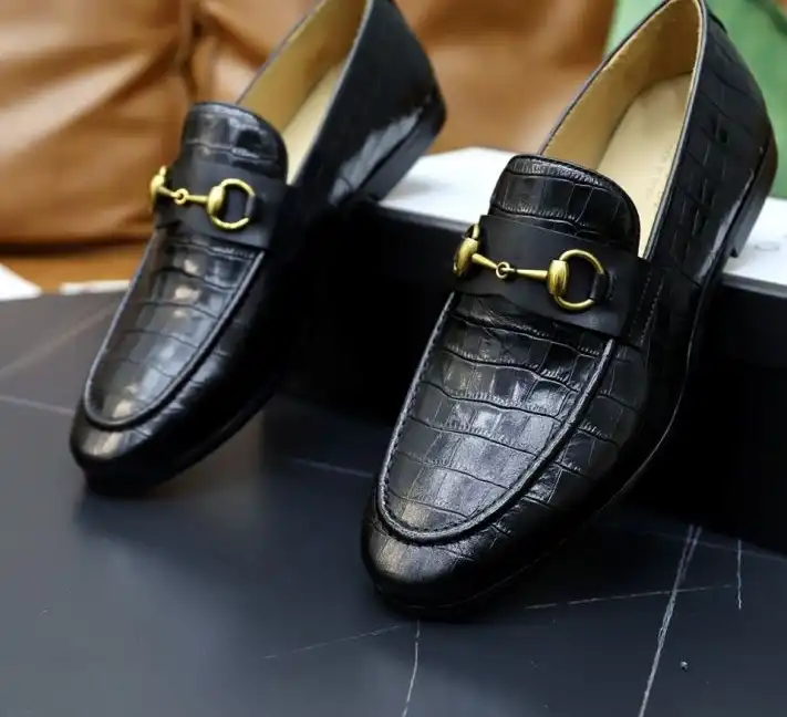 hype Gucci Leather Shoes