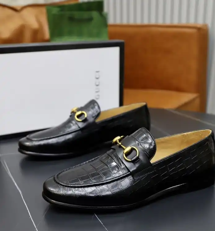 hype Gucci Leather Shoes