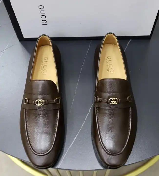 hype Gucci Leather Shoes