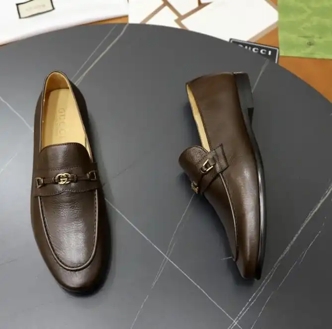 hype Gucci Leather Shoes