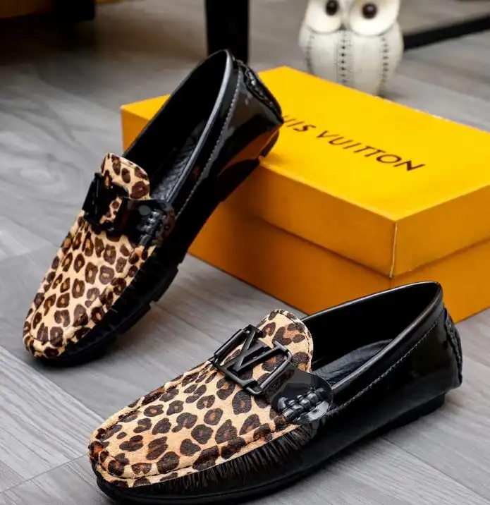 hype LV Leather Shoes