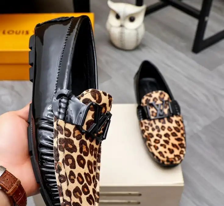 hype LV Leather Shoes