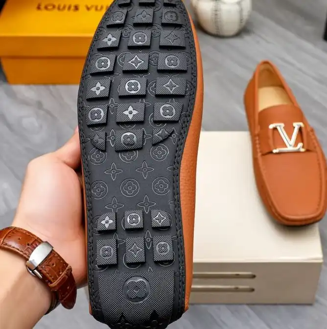 hype LV Leather Shoes