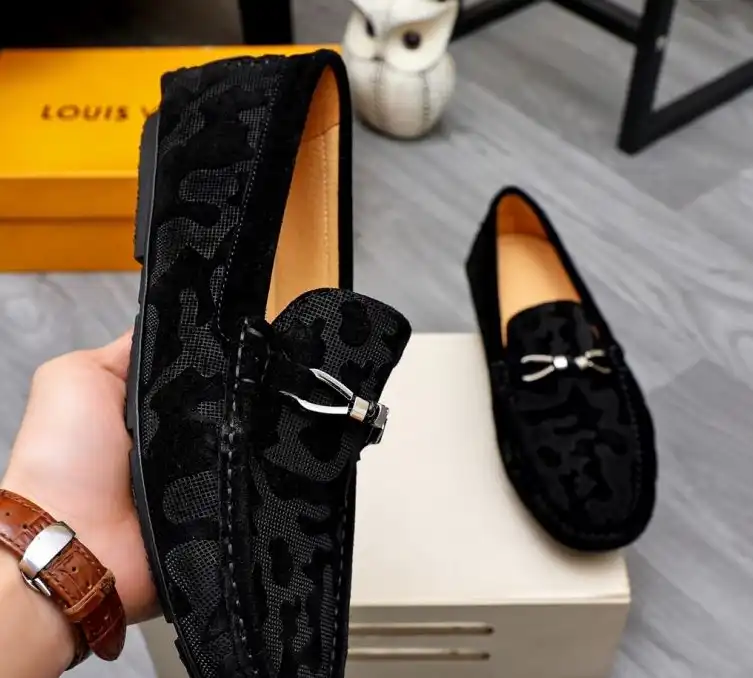 hype LV Leather Shoes