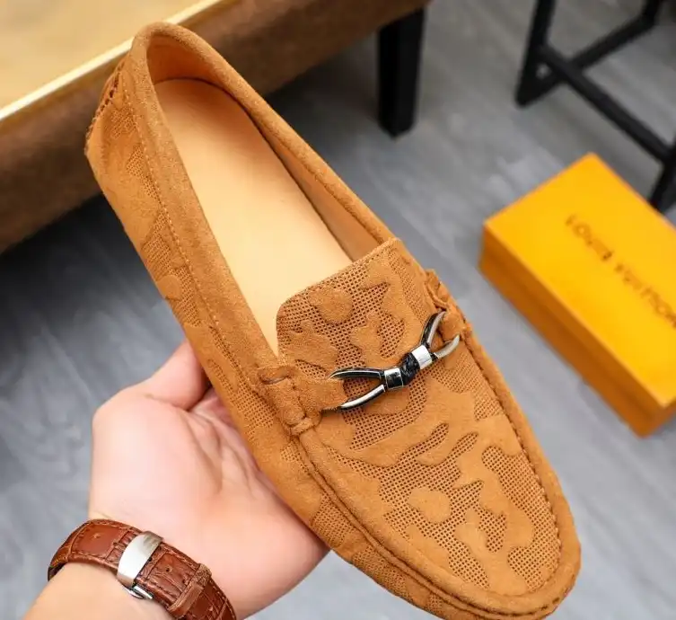 hype LV Leather Shoes