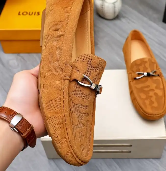 hype LV Leather Shoes