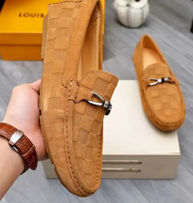 hype LV Leather Shoes