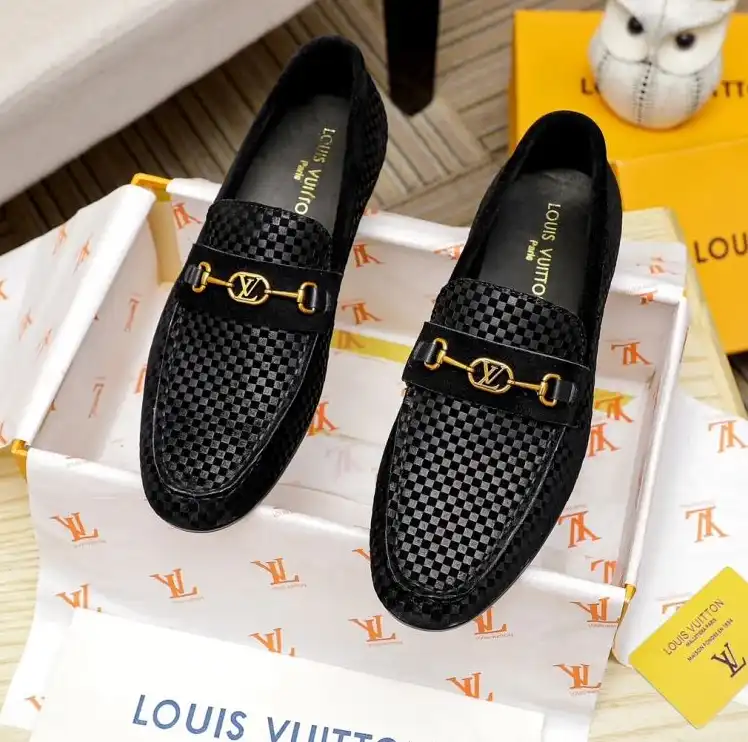 hype LV Leather Shoes