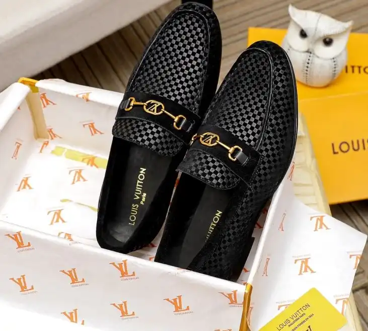 hype LV Leather Shoes