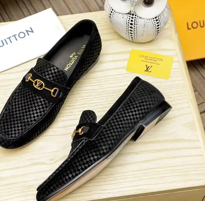 hype LV Leather Shoes