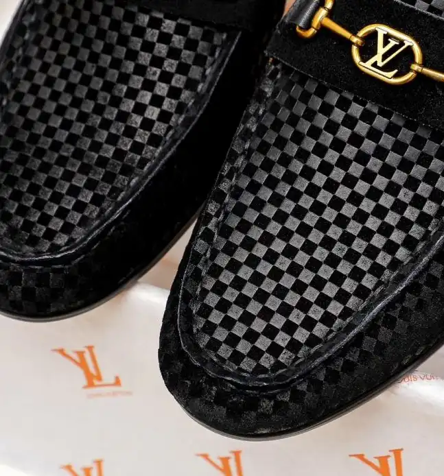 hype LV Leather Shoes