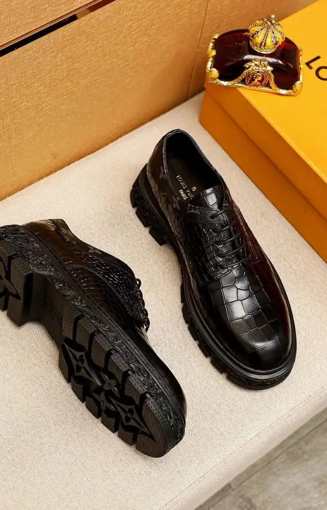 hype LV Leather Shoes