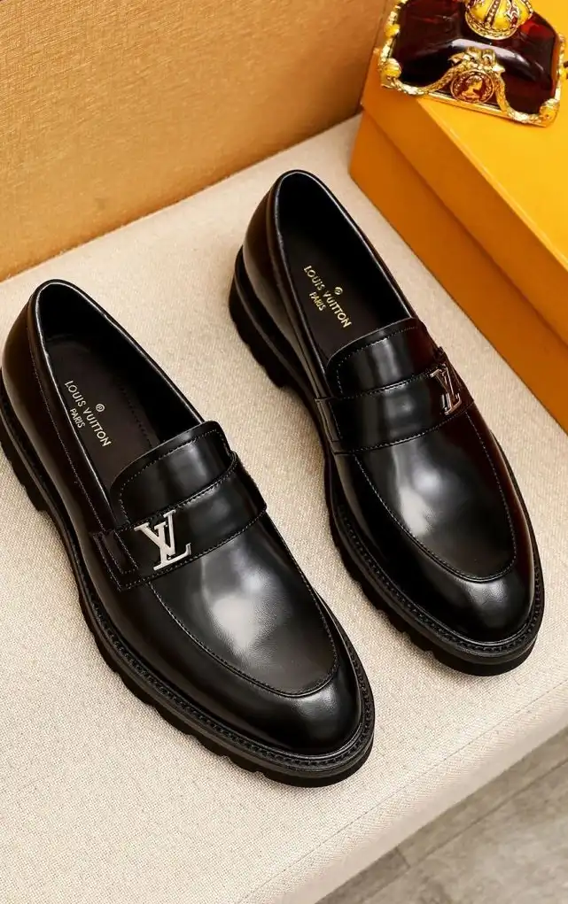 hype LV Leather Shoes