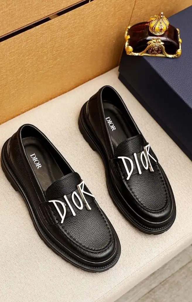 hype Christian Dior Leather Shoes