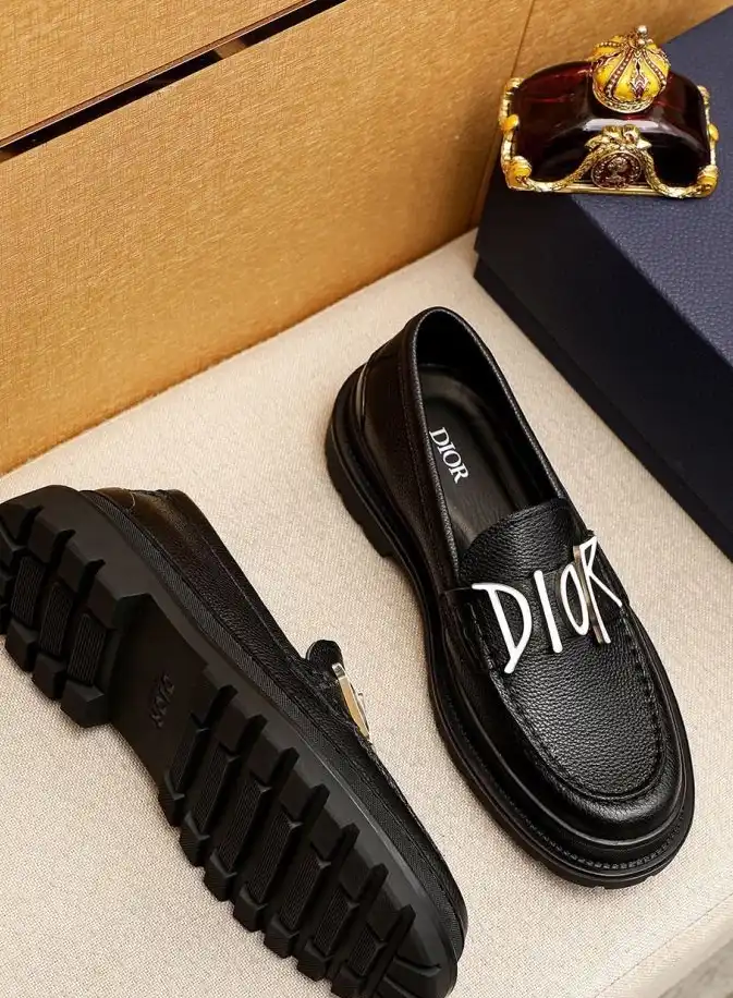 hype Christian Dior Leather Shoes