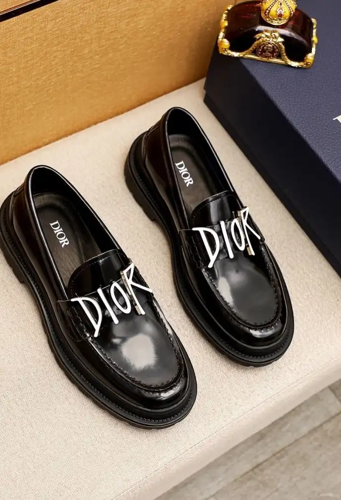 hype Christian Dior Leather Shoes