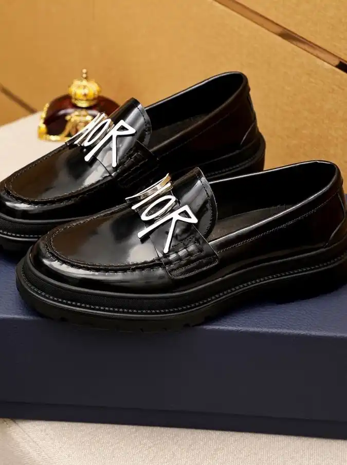 hype Christian Dior Leather Shoes