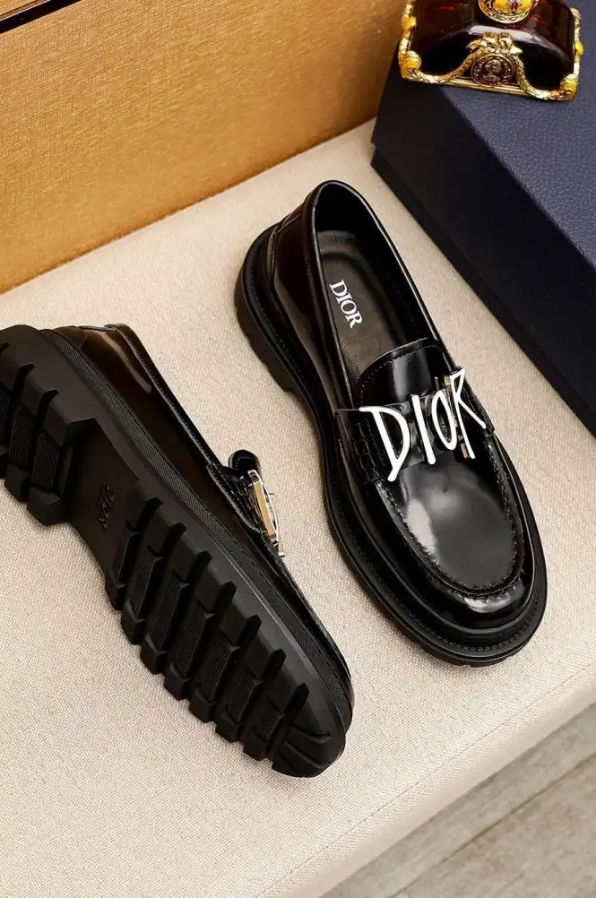 hype Christian Dior Leather Shoes