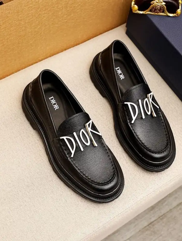 hype Christian Dior Leather Shoes