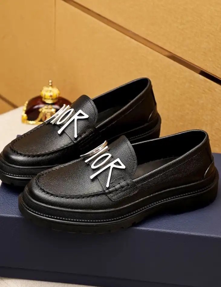 hype Christian Dior Leather Shoes