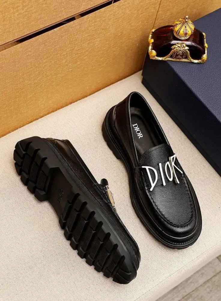 hype Christian Dior Leather Shoes